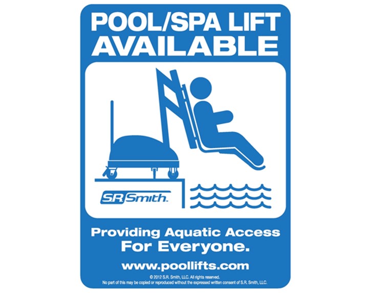 Pool Lift Available Sign Thumbnail for Pool Lift Available Sign