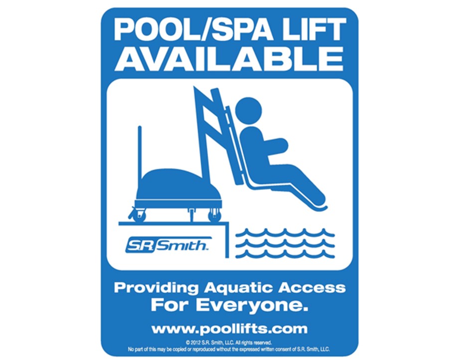 Pool Lift Available Sign Thumbnail for Pool Lift Available Sign