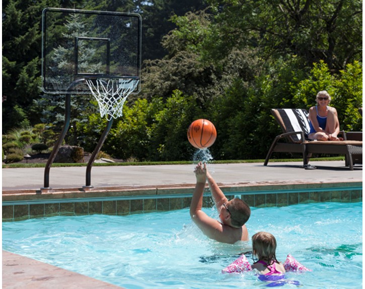 Residential Salt Friendly Pool Basketball Game Thumbnail for Residential Salt Friendly Pool Basketball Game