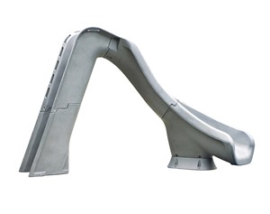 Image for Typhoon pool slide shown in gray granite