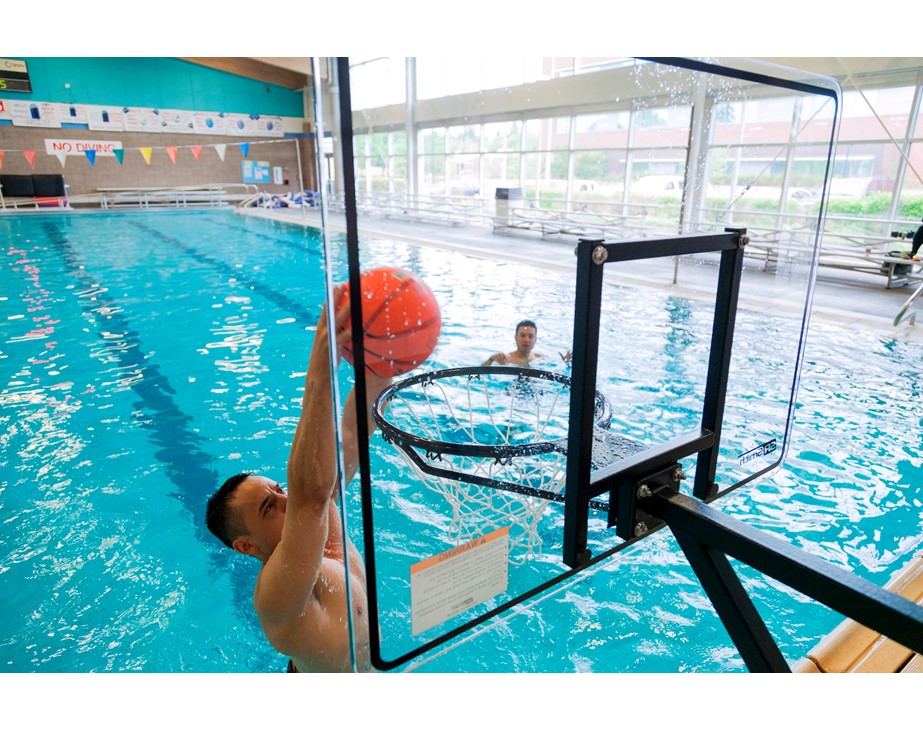 RockSolid Basketball Pool Game with Extended Reach Thumbnail for RockSolid Basketball Pool Game with Extended Reach