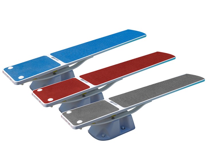 TrueTread Diving Boards in Blue, Red, and Grey Thumbnail for TrueTread Diving Boards in Blue, Red, and Grey