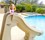 SlideAway Removalbe Pool Slide with Little Girl Thumbnail for SlideAway Removalbe Pool Slide with Little Girl