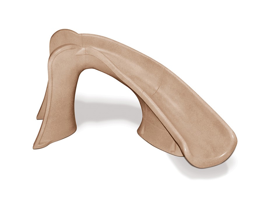 Cyclone Pool Slide in Taupe Thumbnail for Cyclone Pool Slide in Taupe