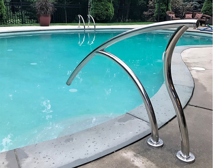 Designer Series Grab Rail for Pool Thumbnail for Designer Series Grab Rail for Pool