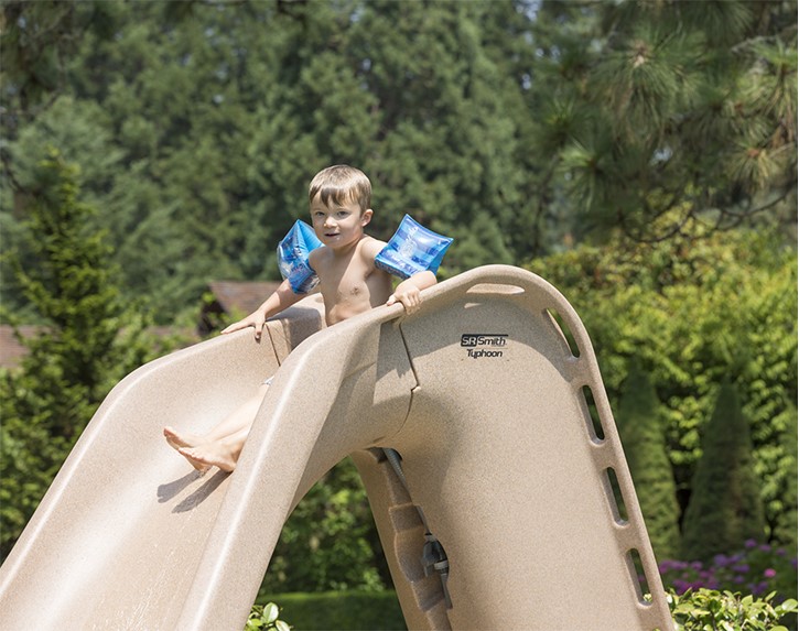 Typhoon Pool Slide With Child Thumbnail for Typhoon Pool Slide With Child